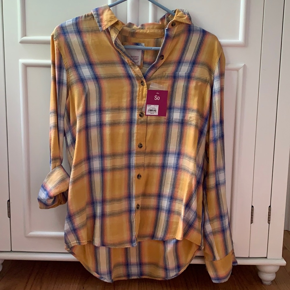 Long Sleeve Button Down Shirt.